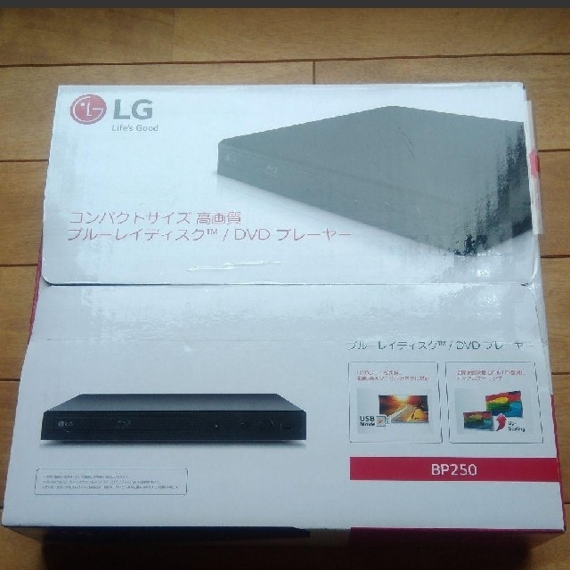 LG Electronics - 【GW直前セール！】ブルーレイディスク/DVDプレーヤー　LGBP250