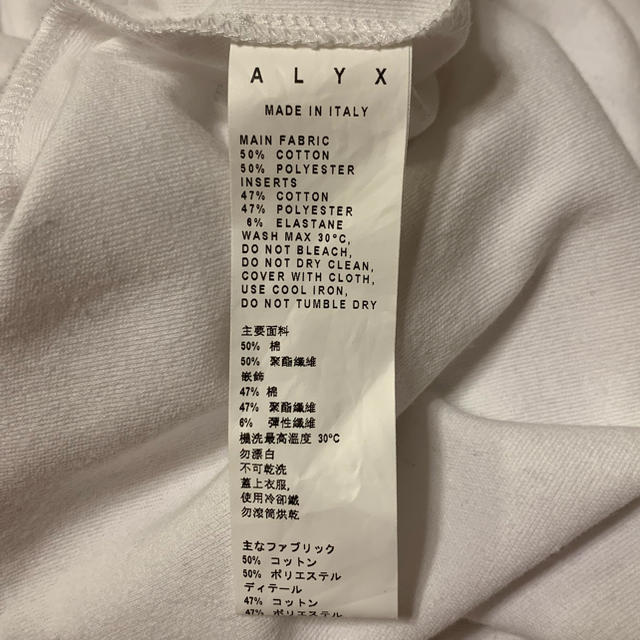 JOHN LAWRENCE SULLIVAN(ジョンローレンスサリバン)のALYX VISUAL tee 最終値下げ メンズのトップス(Tシャツ/カットソー(七分/長袖))の商品写真