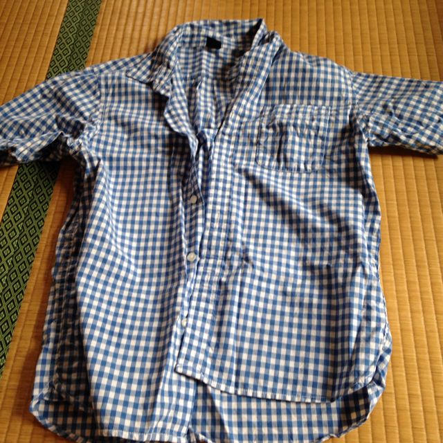 GAP(ギャップ)のギンガムチェックシャツ レディースのトップス(シャツ/ブラウス(半袖/袖なし))の商品写真