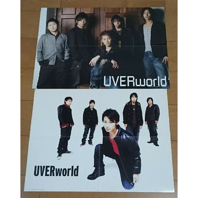 UVERworldポスター2枚 エンタメ/ホビーのタレントグッズ(ミュージシャン)の商品写真