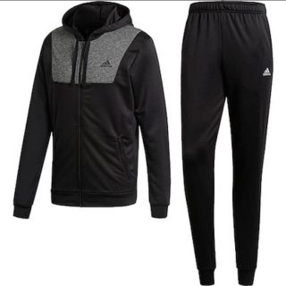 アディダス(adidas)のadidasアディダス■ジャージ 上下セット新品■XL ブラック(ジャージ)