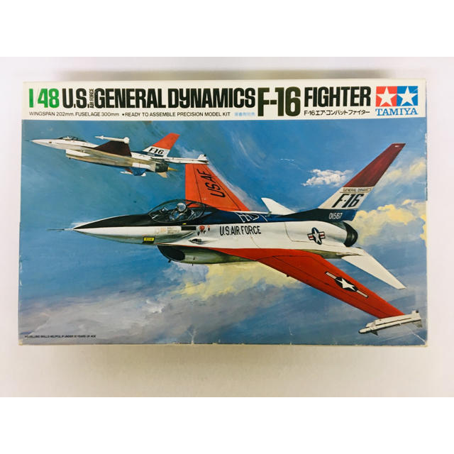 TAMIYA 1/48 US JENERAL DYMAMICS F-16 エンタメ/ホビーのおもちゃ/ぬいぐるみ(模型/プラモデル)の商品写真