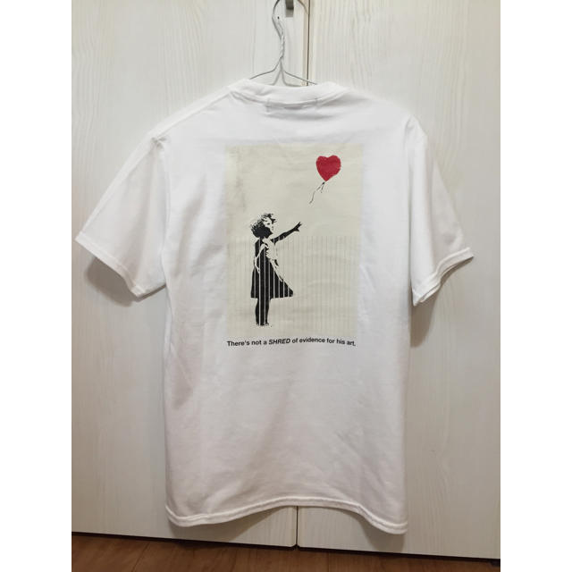 BEAUTY&YOUTH Banksy バンクシー 白 Tシャツ Sサイズ