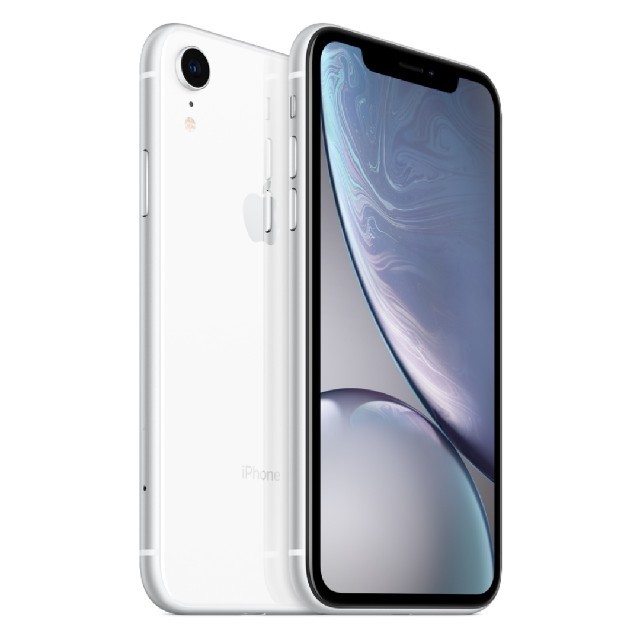 【未使用新品】iPhoneXR 64GB white SIMフリー版 即日発送