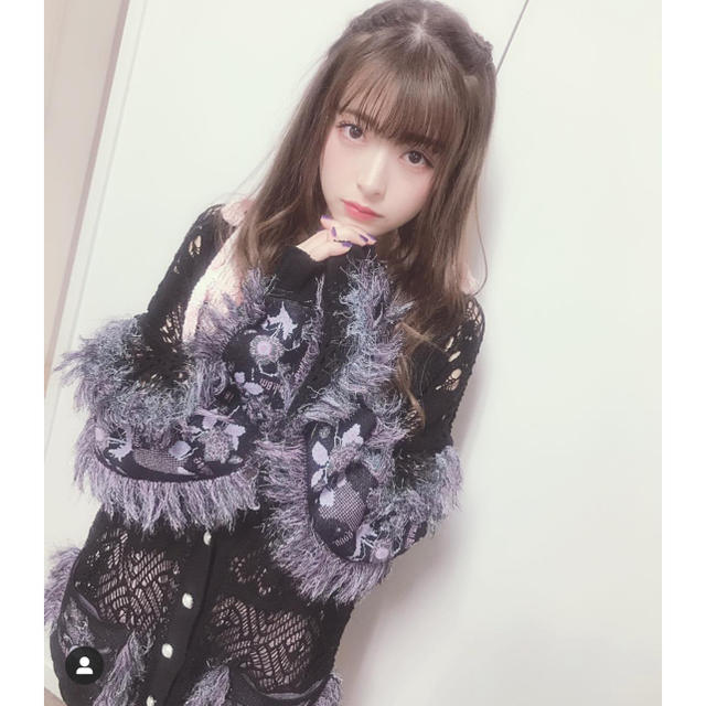rurumu: / flower ft cardigan ルルムウ ブラック rurumu: / flower ft cardigan ルルムウ ブラック