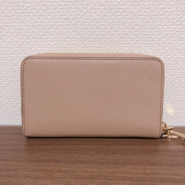 Michael Kors(マイケルコース)の新品☆MICHEL KORS　ピンクベージュ　パンチング　長財布　 正規品 ❤︎ レディースのファッション小物(財布)の商品写真