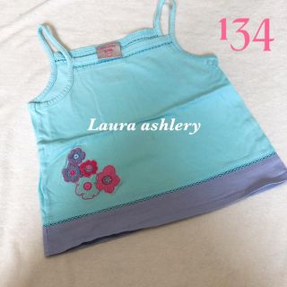 ローラアシュレイ(LAURA ASHLEY)の花柄 刺しゅう キャミソール (Tシャツ/カットソー)