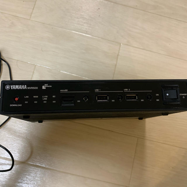 ヤマハ(ヤマハ)のプロードバンド VoIPルーターYAMAHA NVR500 スマホ/家電/カメラのPC/タブレット(PC周辺機器)の商品写真