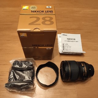 ニコン(Nikon)の美品 Nikon AF-S NIKKOR 28mm F1.4E ED(レンズ(単焦点))