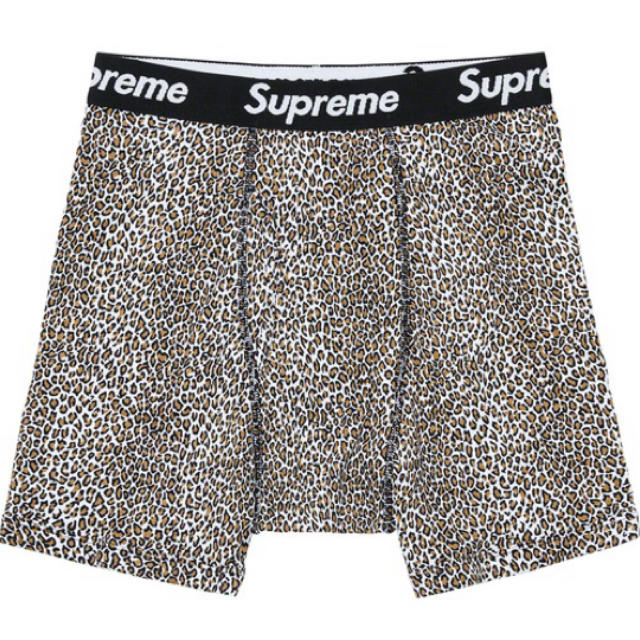 supreme/Hanes leopard boxer briefs
