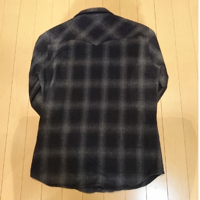 JACKROSE(ジャックローズ)の期間限定SALE!!JACKLOSE  黒チェックシャツ メンズのトップス(シャツ)の商品写真