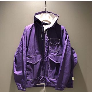 ビームス(BEAMS)の19SS BEAMS SSZ BIRDWEP purple Lサイズ(マウンテンパーカー)