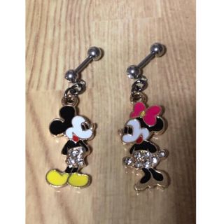 ミッキー ☆ ミニー 軟骨ピアス(ピアス)