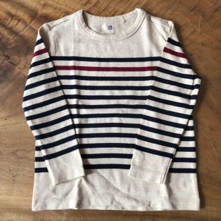 ユニクロ(UNIQLO)の銀時様専用！ユニクロ KIDSボーダーT(長袖) 2枚セット！(Tシャツ/カットソー)