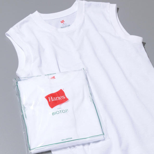 Hanes(ヘインズ)のHANES BIOTOP 新品未使用 １枚価格 レディースのトップス(Tシャツ(半袖/袖なし))の商品写真