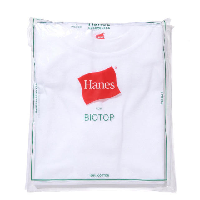 Hanes(ヘインズ)のHANES BIOTOP 新品未使用 １枚価格 レディースのトップス(Tシャツ(半袖/袖なし))の商品写真