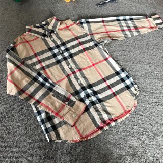 バーバリー(BURBERRY)のバーバリー チェックシャツ 130(Tシャツ/カットソー)