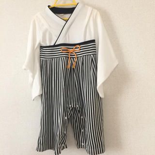美品♪ 袴 ロンパース 90cm(和服/着物)