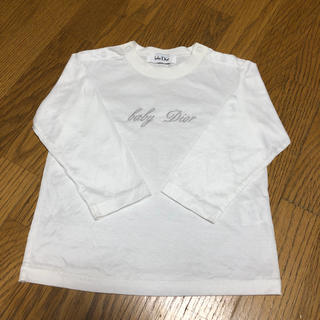 ベビーディオール(baby Dior)のbaby Dior 90サイズ 長袖 シャツ ロゴT(Tシャツ/カットソー)