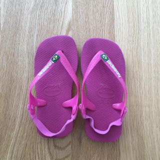 ハワイアナス(havaianas)のキッズ ハワイアナス havaianas ビーチサンダル 16センチ(サンダル)