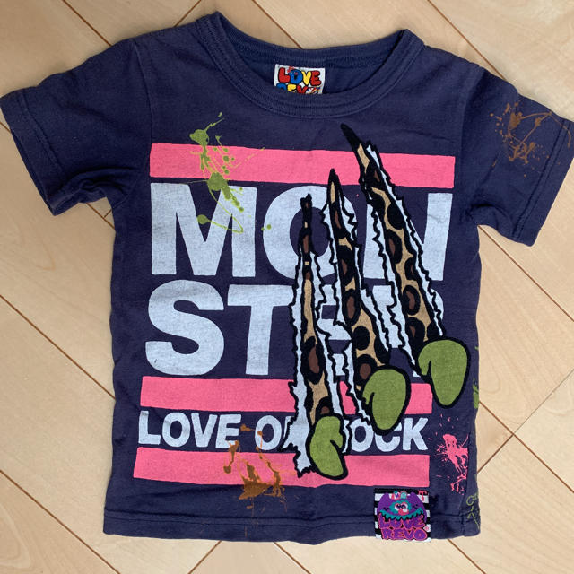 LOVE REVOLUTION(ラブレボリューション)の【ラブレボ】Tシャツ 100㎝ キッズ/ベビー/マタニティのキッズ服男の子用(90cm~)(Tシャツ/カットソー)の商品写真