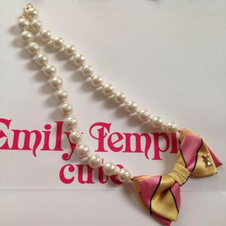 エミリーテンプルキュート(Emily Temple cute)のリボンネックレス(ネックレス)