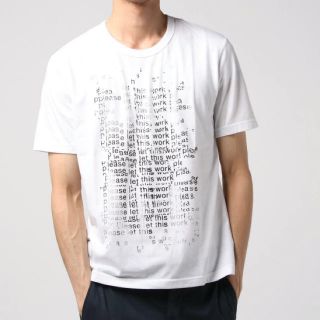 コムサイズム(COMME CA ISM)の新品 コムサ メンズ Tシャツ 白 M(Tシャツ/カットソー(半袖/袖なし))