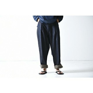 コモリ(COMOLI)のYANTOR  wool denim pants(デニム/ジーンズ)
