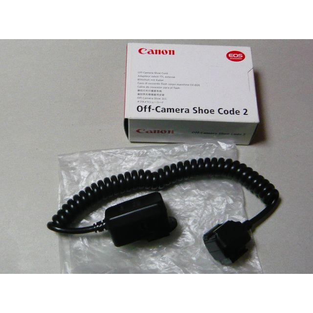 Canon(キヤノン)の Off-Camera Shoe Code 2  オフカメラシューコード　2 スマホ/家電/カメラのカメラ(ストロボ/照明)の商品写真