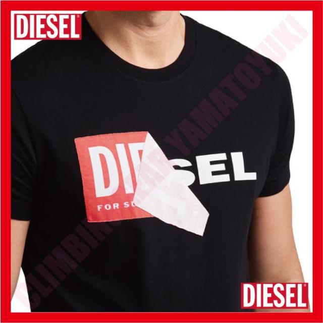 DIESEL(ディーゼル)の【残りわずか】DIESEL T-DIEGO-QA ブラック BLACK L メンズのトップス(Tシャツ/カットソー(半袖/袖なし))の商品写真