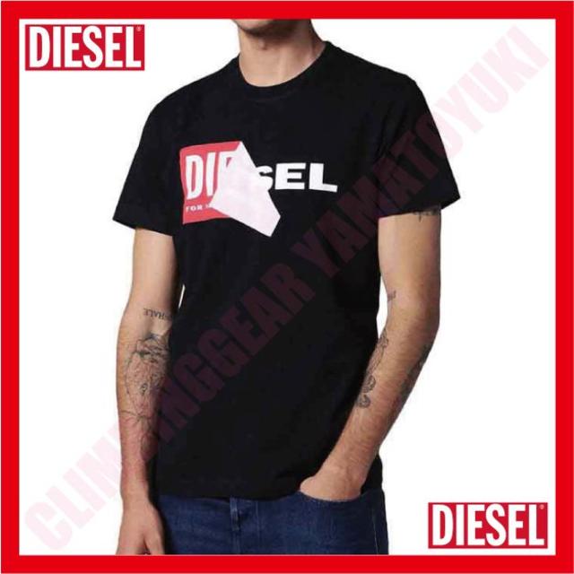 DIESEL(ディーゼル)の【残りわずか】DIESEL T-DIEGO-QA ブラック BLACK XL メンズのトップス(Tシャツ/カットソー(半袖/袖なし))の商品写真