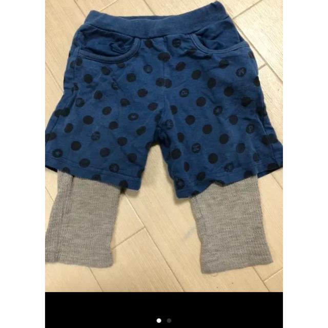 petit main(プティマイン)のプティマイン パンツ 80 ブルー キッズ/ベビー/マタニティのベビー服(~85cm)(パンツ)の商品写真