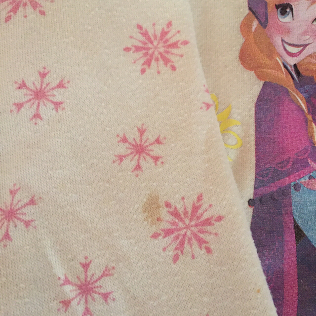 アナと雪の女王(アナトユキノジョオウ)のアナ雪 長袖シャツ裏ボア♪ キッズ/ベビー/マタニティのキッズ服女の子用(90cm~)(Tシャツ/カットソー)の商品写真