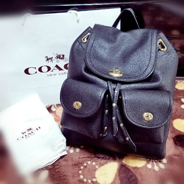 COACH - COACHコーチレザーリュック