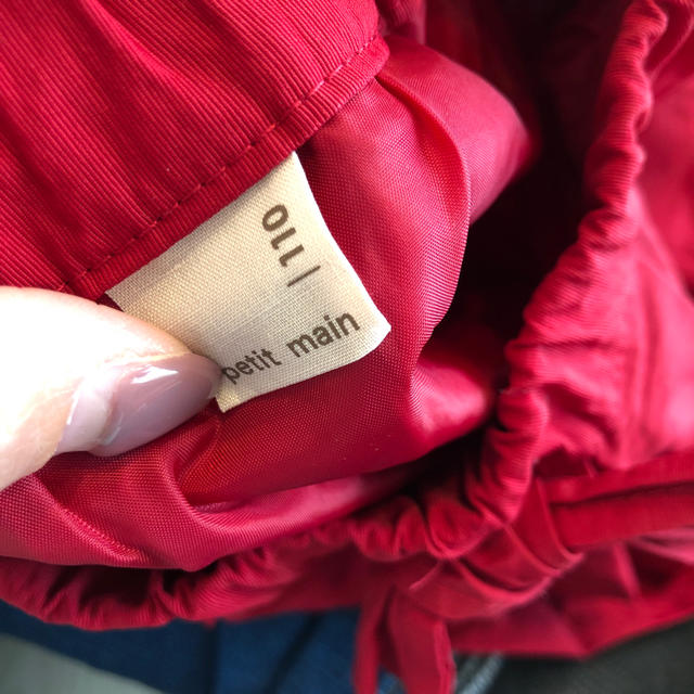 petit main(プティマイン)のpetitmain フレアスカート 110センチ キッズ/ベビー/マタニティのキッズ服女の子用(90cm~)(スカート)の商品写真