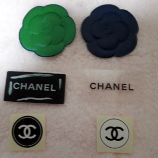 シャネル(CHANEL)のカメリア型ステッカー　3番(ノベルティグッズ)