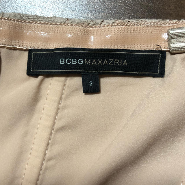 BCBGMAXAZRIA(ビーシービージーマックスアズリア)のBCBGMAXAZRIA✣ベアトップドレス レディースのフォーマル/ドレス(ロングドレス)の商品写真