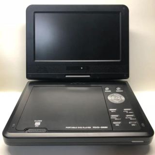 TMY ポータブルDVDプレーヤー PDVD-S906K ブラック(DVDプレーヤー)