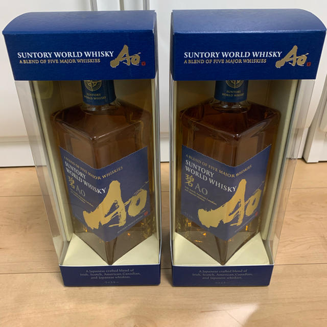 数量限定商品】サントリー ウイスキー 碧 ao 2本セット 酒 数量限定商品】サントリー ウイスキー 碧 ao 2本セット 酒