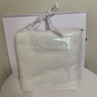 ディオール(Dior)のDior ノベルティー タオル(タオル/バス用品)