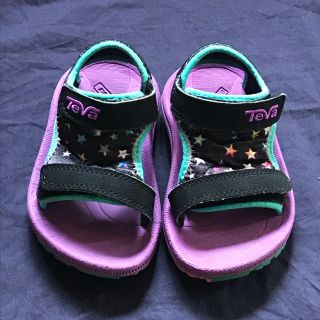 エックスガールステージス(X-girl Stages)のteva 15㎝(サンダル)