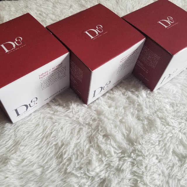 【DUO】デュオ クレンジングバーム 3個セット 新品未開封 コスメ/美容のスキンケア/基礎化粧品(フェイスオイル/バーム)の商品写真