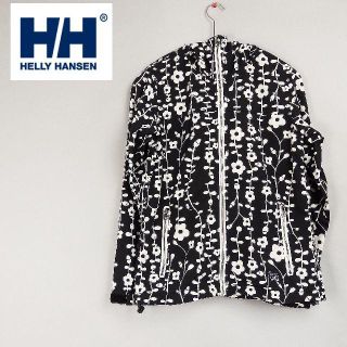 ヘリーハンセン(HELLY HANSEN)の【HELLY HANSEN】ウィンドブレーカー・フローラル・ブラック(ナイロンジャケット)