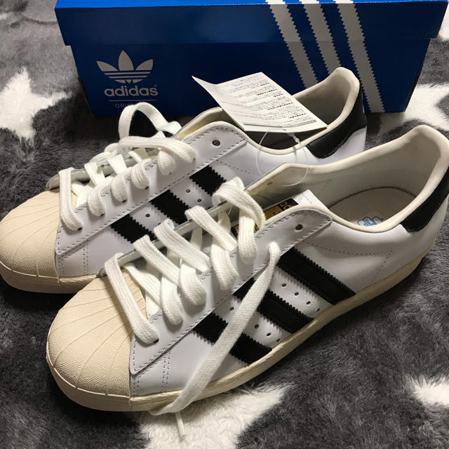 靴/シューズadidas アディダス スーパースター 80s 新品未使用 サイズ24.5