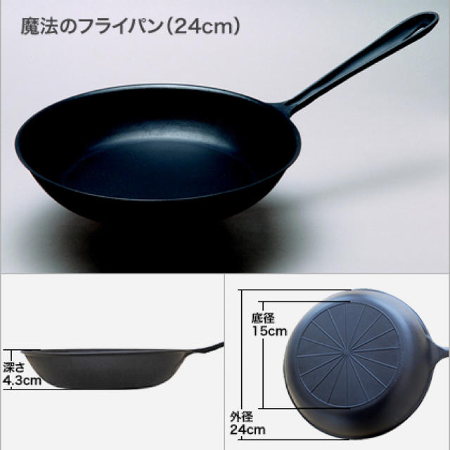 キッチン/食器錦見鋳造 魔法のフライパン 24cm 新品未使用 未開封