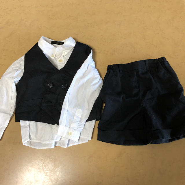 フォーマル 男の子 95 シャツなし キッズ/ベビー/マタニティのキッズ服男の子用(90cm~)(ドレス/フォーマル)の商品写真