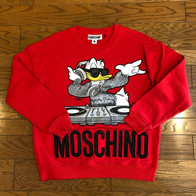 moschino×h&m のコラボ スウェット ドナルド