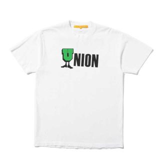 アンディフィーテッド(UNDEFEATED)のunion×undefeated ユニオン コラボTシャツ S 白(Tシャツ/カットソー(半袖/袖なし))