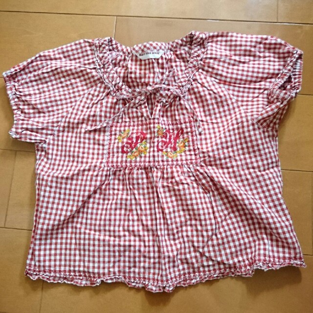 PINK HOUSE(ピンクハウス)のBABY PINK HOUSE トップス キッズ/ベビー/マタニティのキッズ服女の子用(90cm~)(ブラウス)の商品写真