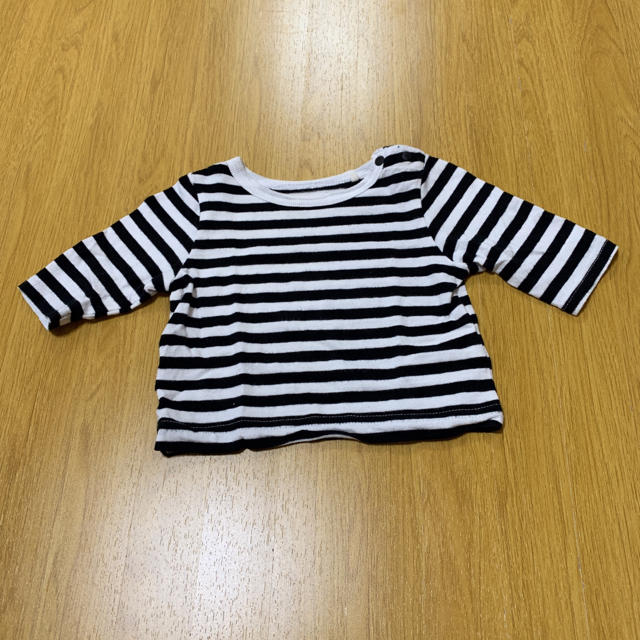 MARKEY'S(マーキーズ)のマーキーズ MARKEY'S ボーダートップス 70cm キッズ/ベビー/マタニティのベビー服(~85cm)(Ｔシャツ)の商品写真